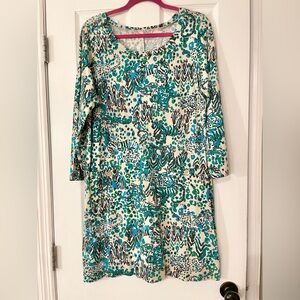 Lilly Pulitzer cheetah print dress size XL